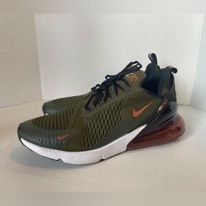Army green Nike AirMax 270